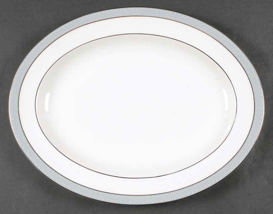 Etude 13" Oval Serving Platter by Royal Doulton-1