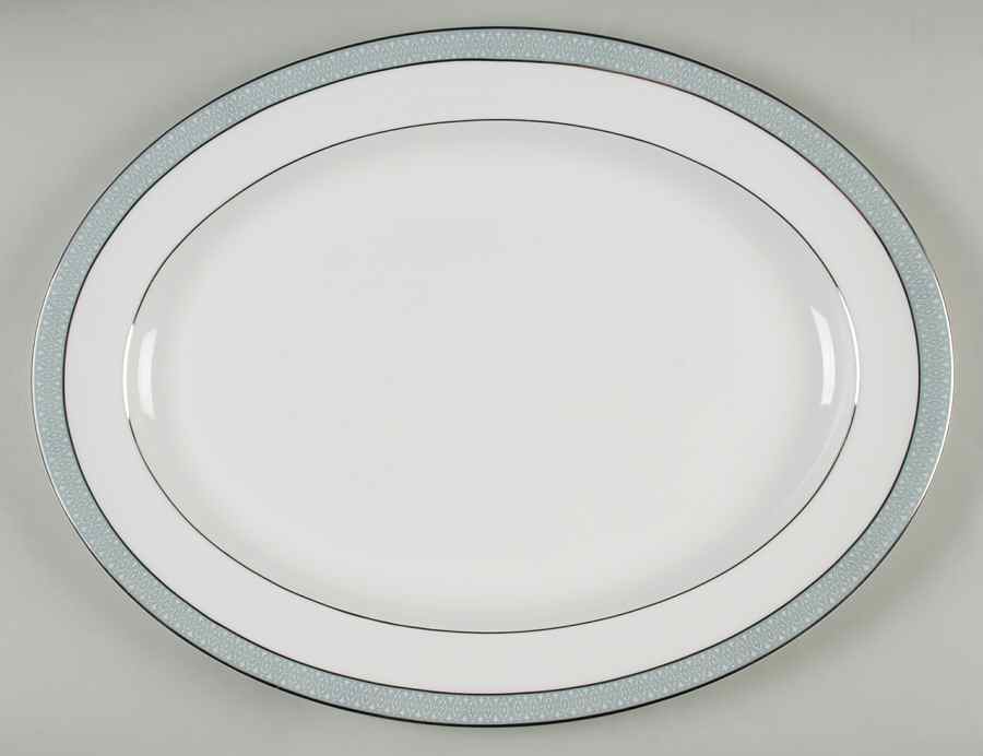 Etude 16" Oval Serving Platter by Royal Doulton-1