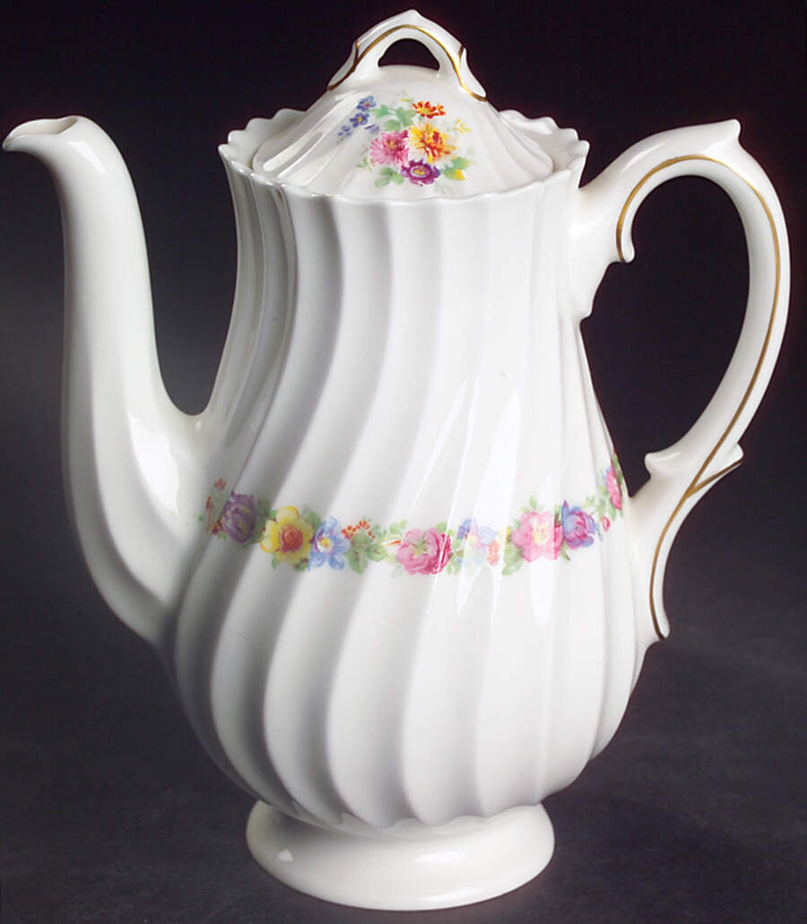 Evesham Mini Coffee Pot & Lid by Royal Doulton-1