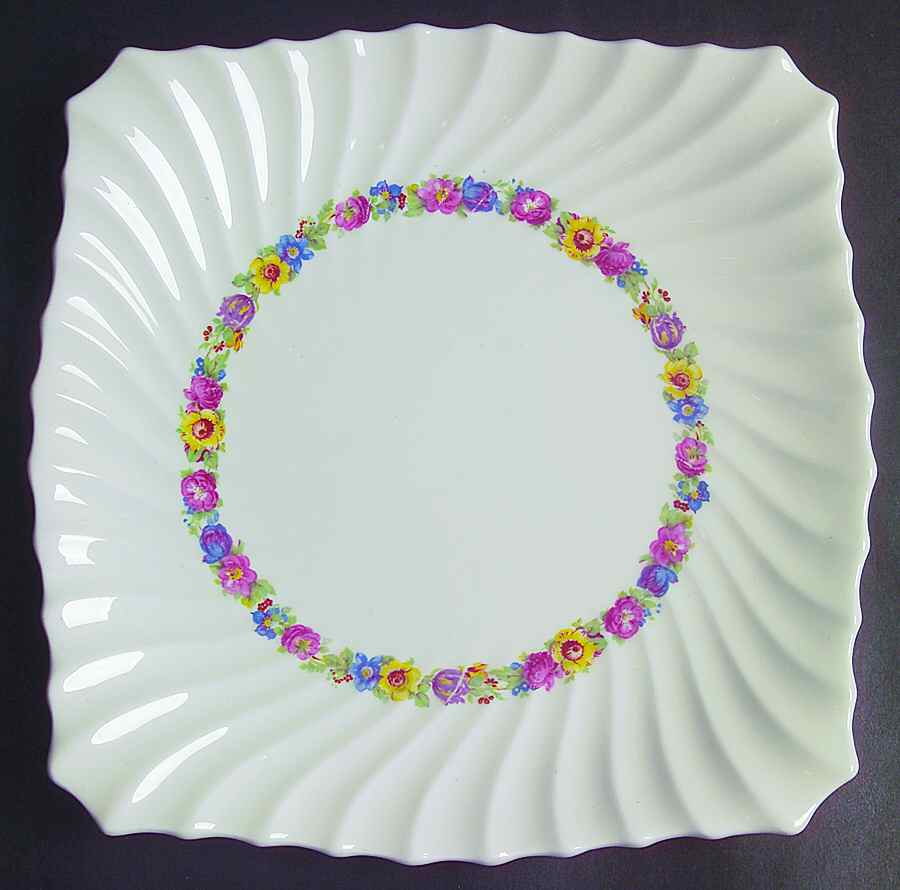 Evesham Square Cake Plate by Royal Doulton-1