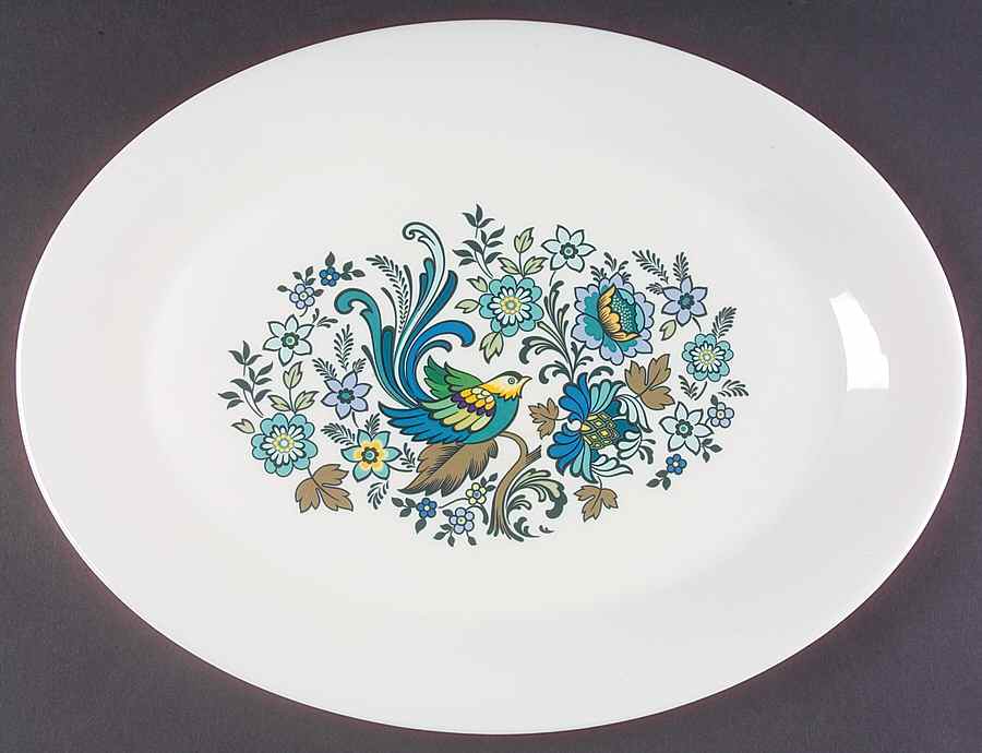 Everglades 16" Oval Serving Platter by Royal Doulton-1