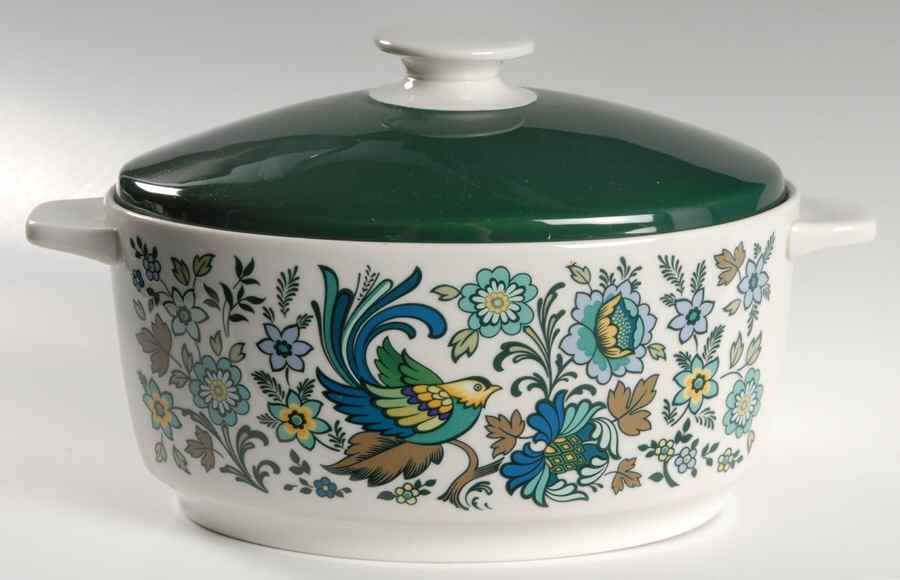 Everglades 2 Quart Oval Covered Casserole by Royal Doulton-1