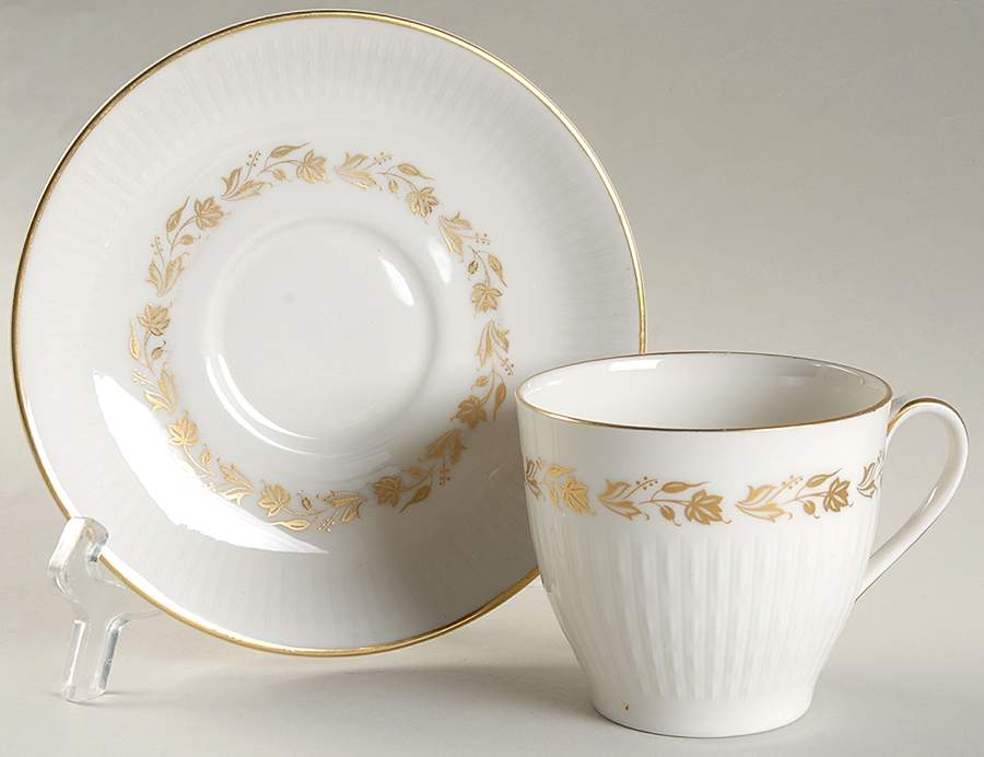 Fairfax Flat Demitasse Cup & Saucer Set by Royal Doulton-1