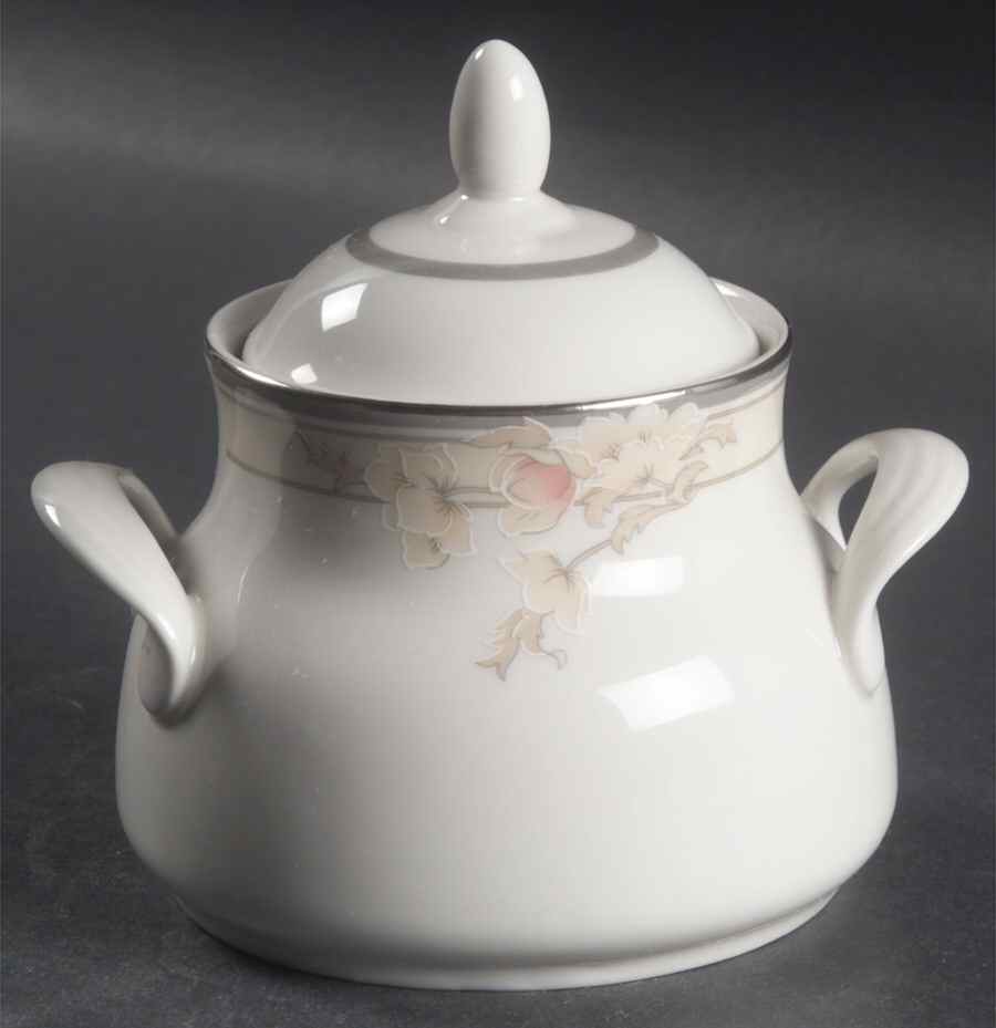 Fascination Sugar Bowl & Lid by Royal Doulton-1