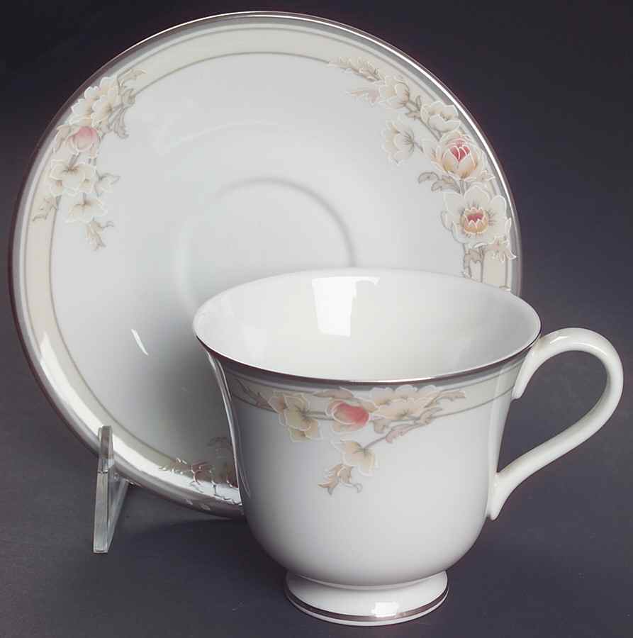 Fascination Footed Cup & Saucer Set by Royal Doulton-1
