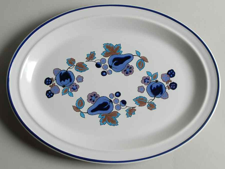 Festival 13" Oval Serving Platter by Royal Doulton-1