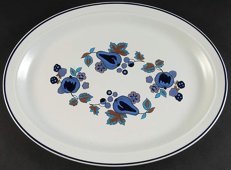Festival 16" Oval Serving Platter by Royal Doulton-1