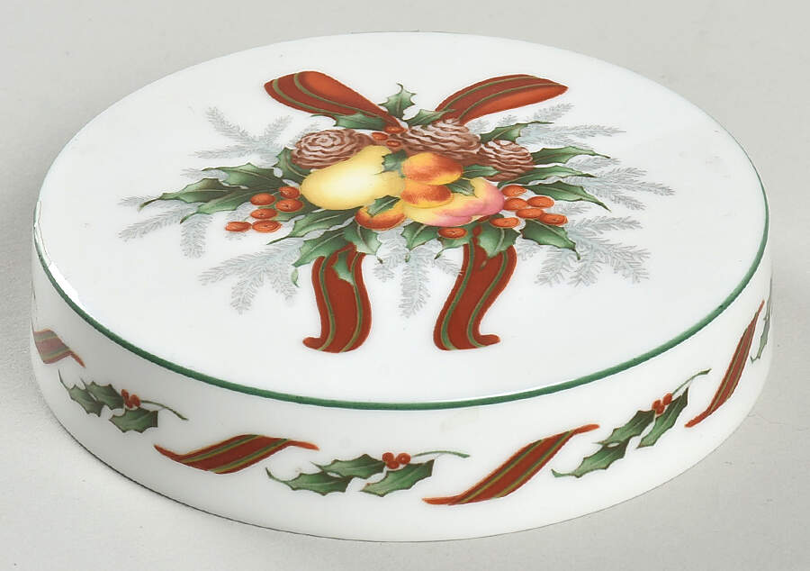 Festival Lid for Round Box by Royal Doulton-1