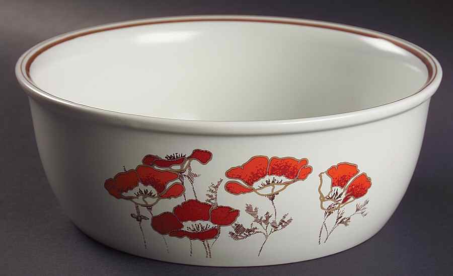 Fieldflower 9" Salad Serving Bowl by Royal Doulton-1