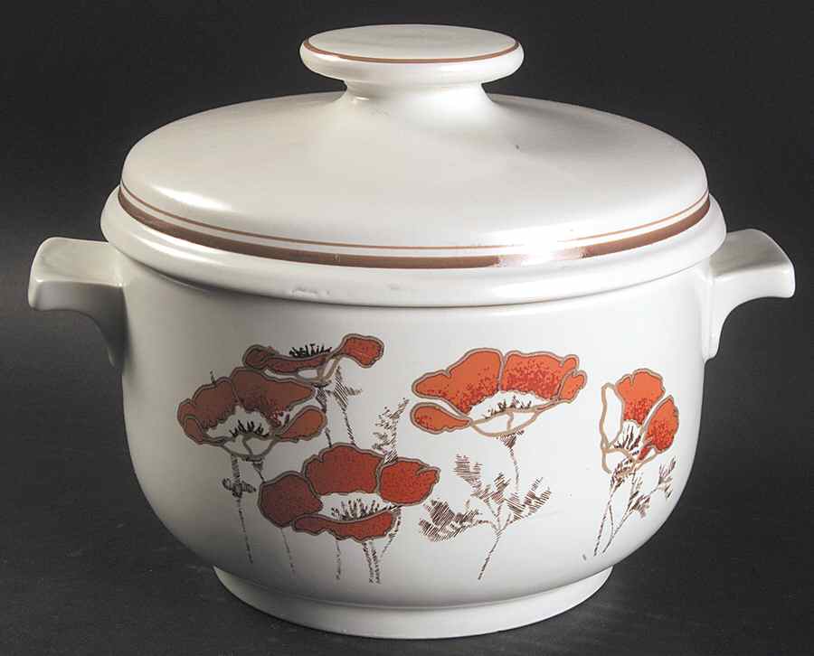 Fieldflower 1.25 Qt Round Covered Casserole by Royal Doulton-1