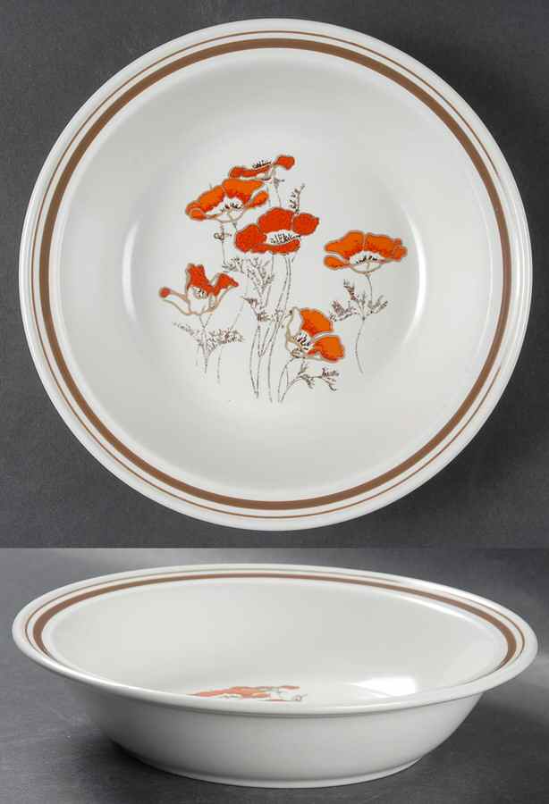 Fieldflower Rim Soup Bowl by Royal Doulton-1