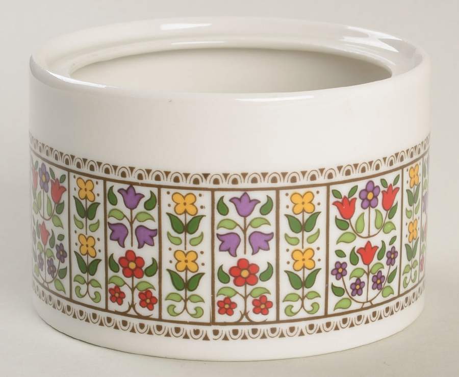 Fireglow Sugar Bowl No Lid by Royal Doulton-1