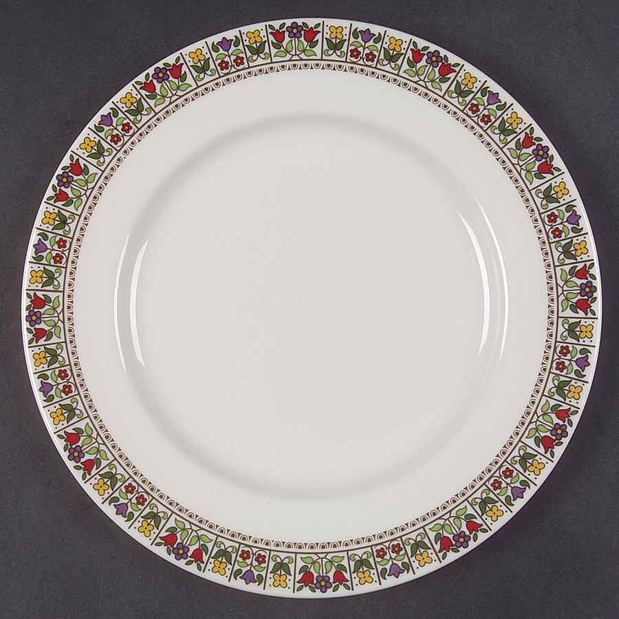 Fireglow Luncheon Plate by Royal Doulton-1