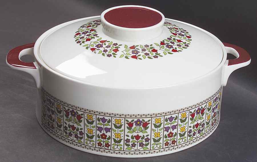 Fireglow Round Covered Vegetable by Royal Doulton-1