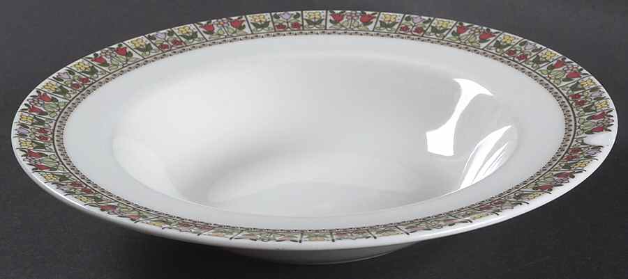 Fireglow Large Rim Soup Bowl by Royal Doulton-1