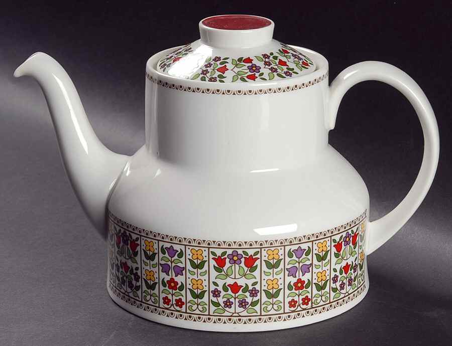 Fireglow Teapot & Lid by Royal Doulton-1
