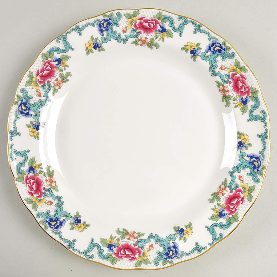 Floradora Gold Dinner Plate by Royal Doulton-1