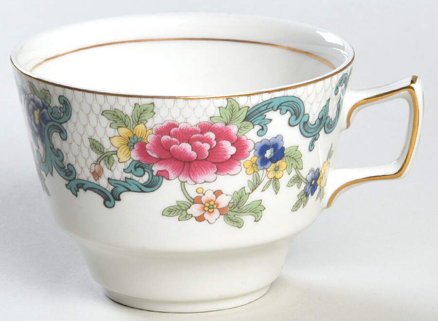 Floradora Gold Breakfast Cup by Royal Doulton-1