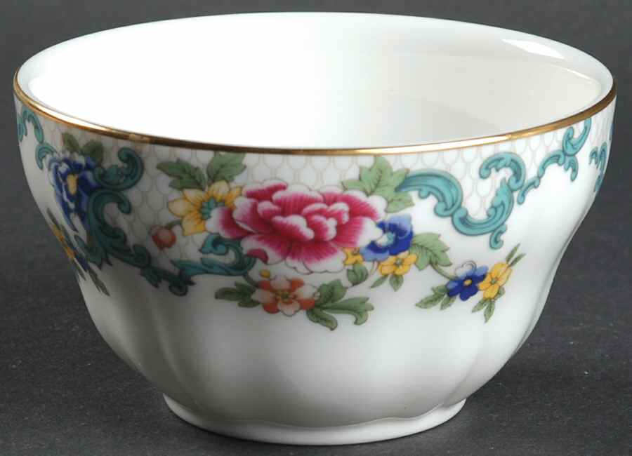 Floradora Gold Open Sugar Bowl by Royal Doulton-1