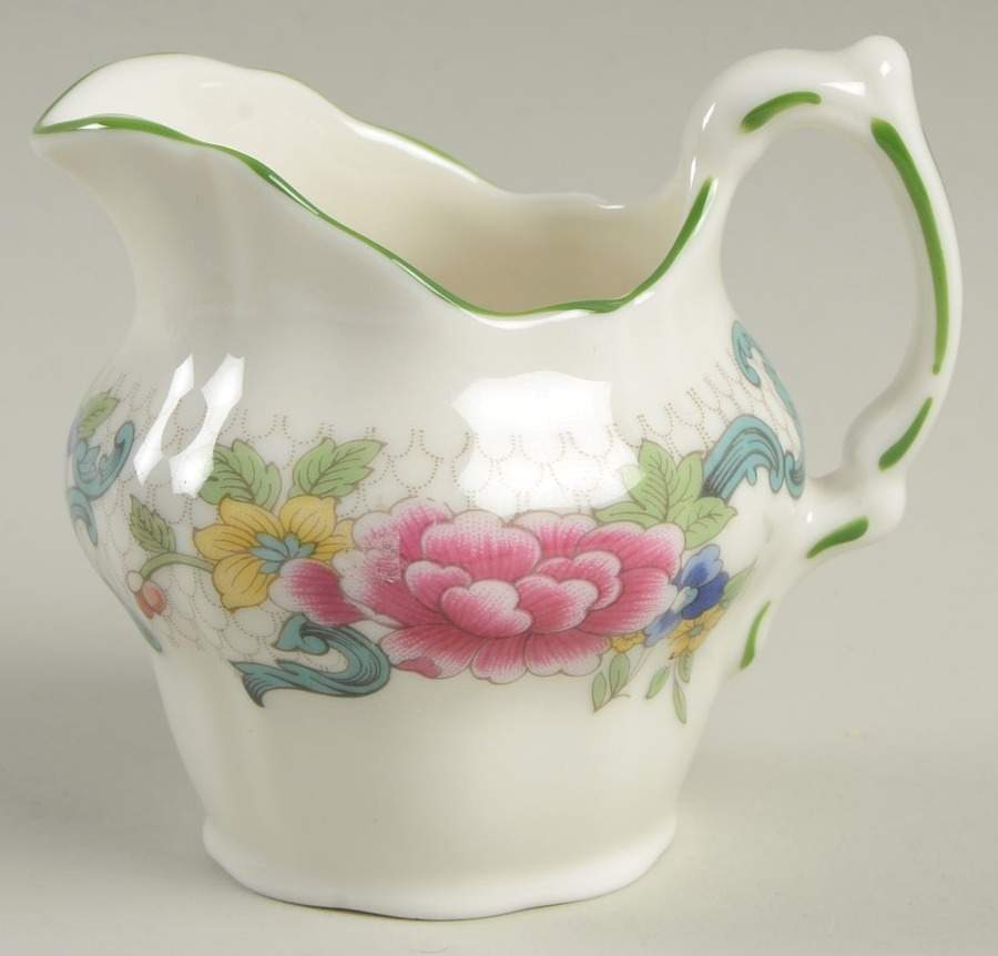 Floradora Green Mini Creamer by Royal Doulton-1