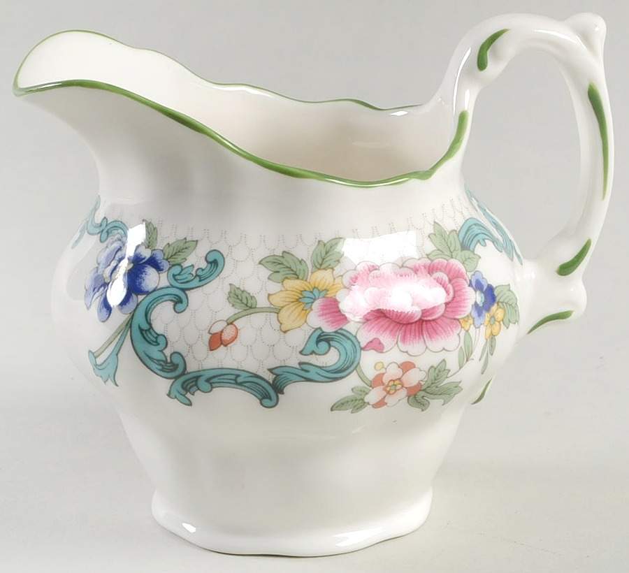 Floradora Green Creamer by Royal Doulton-1