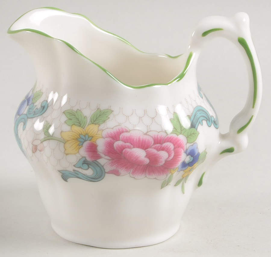 Floradora Green Mini Creamer by Royal Doulton-1