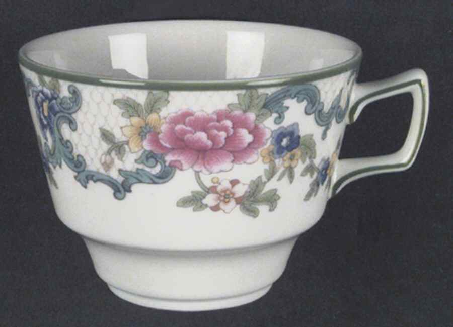 Floradora Green Breakfast Cup by Royal Doulton-1