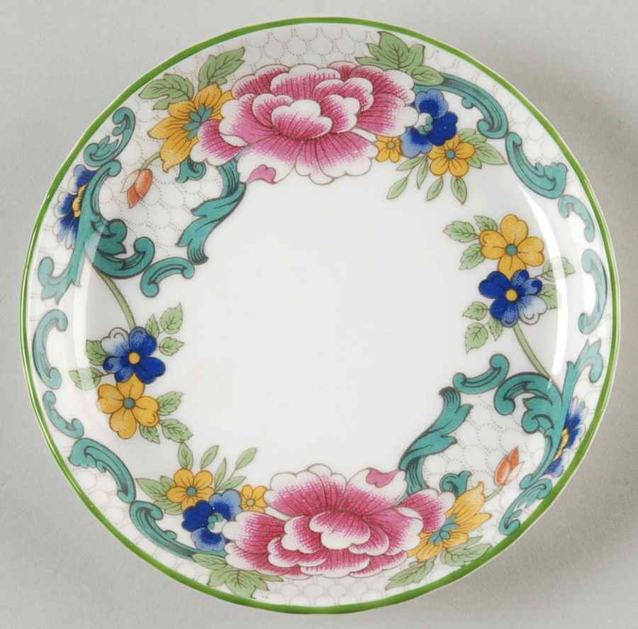 Floradora Green Coaster by Royal Doulton-1