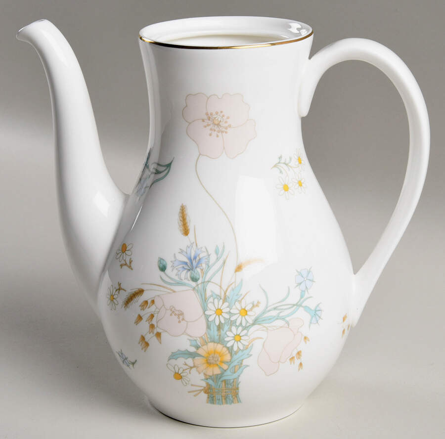 Flirtation Coffee Pot No Lid by Royal Doulton-1