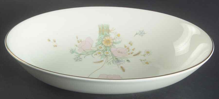 Flirtation 9" Oval Vegetable Bowl by Royal Doulton-1