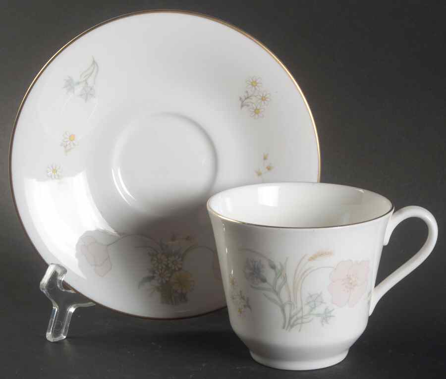 Flirtation Flat Cup & Saucer Set by Royal Doulton-1
