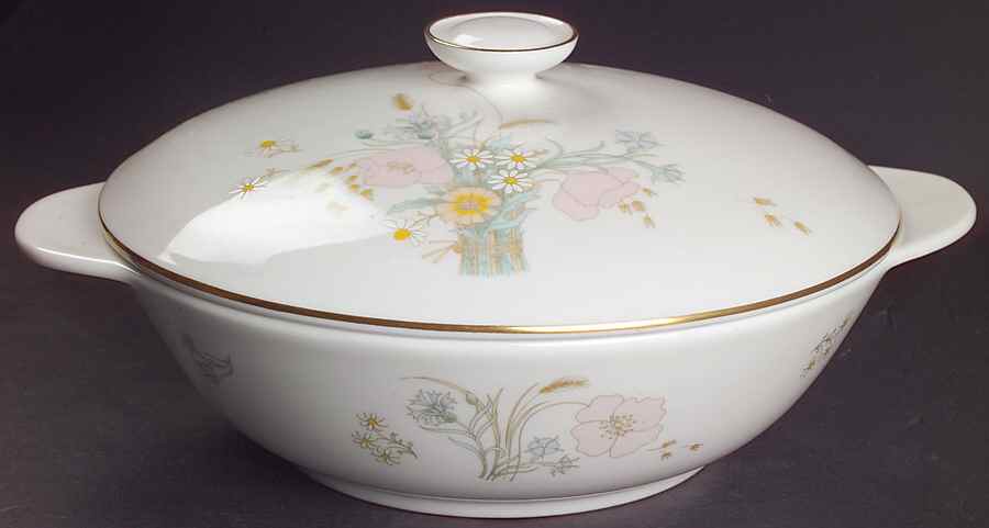 Flirtation Round Covered Vegetable by Royal Doulton-1