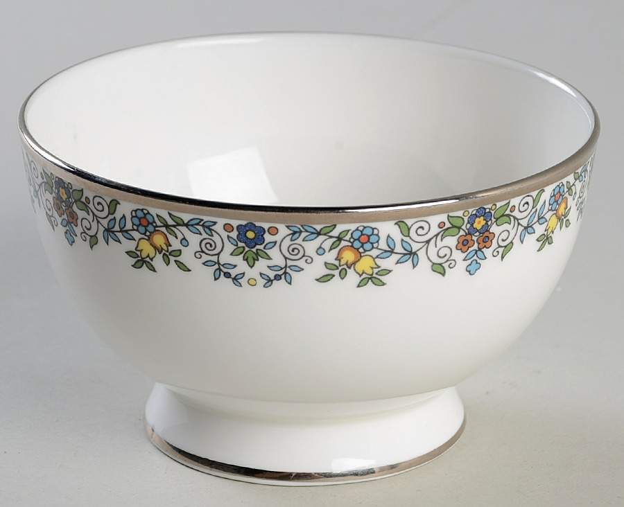 Flowerlace Open Sugar Bowl by Royal Doulton-1