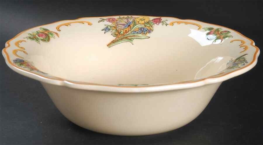 Floretta 9" Round Vegetable Bowl by Royal Doulton-1
