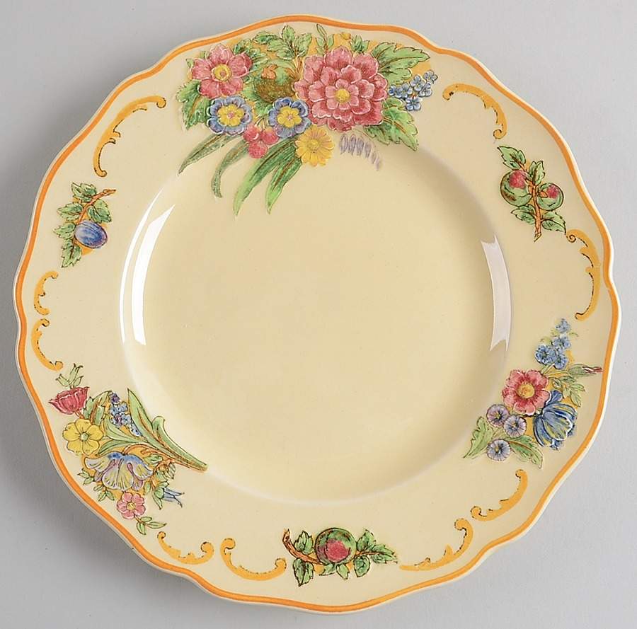 Floretta Luncheon Plate by Royal Doulton-1