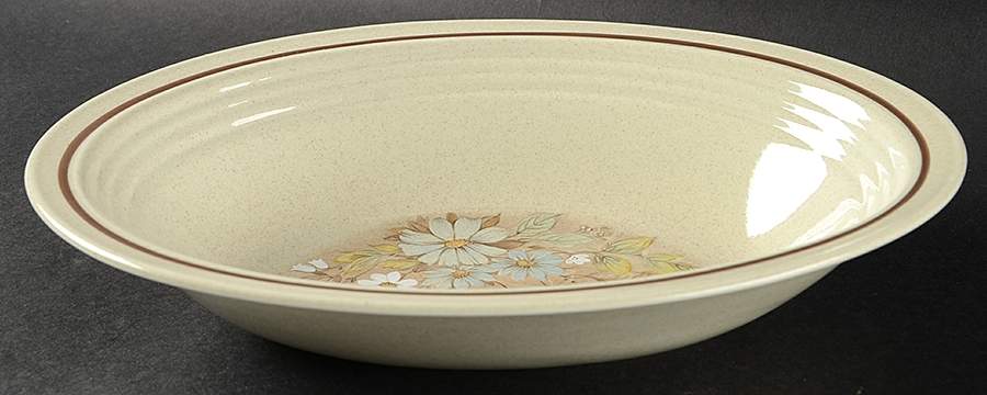 Florinda 10" Oval Vegetable Bowl by Royal Doulton-1