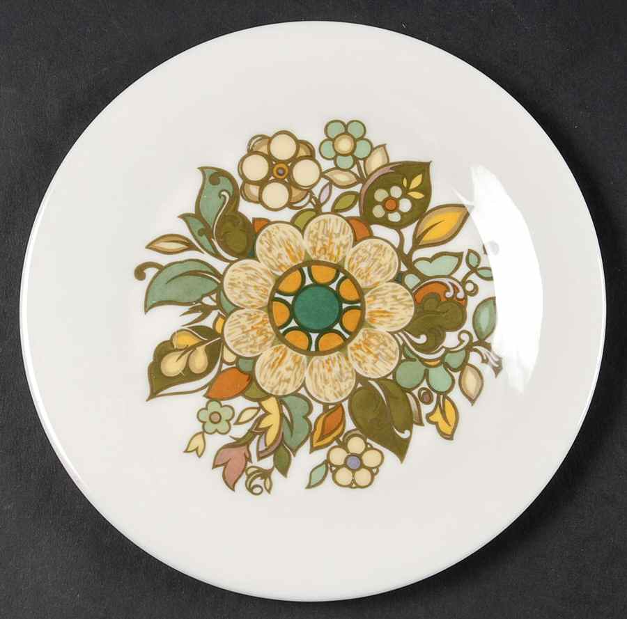 Forest Flower Bread & Butter Plate by Royal Doulton-1