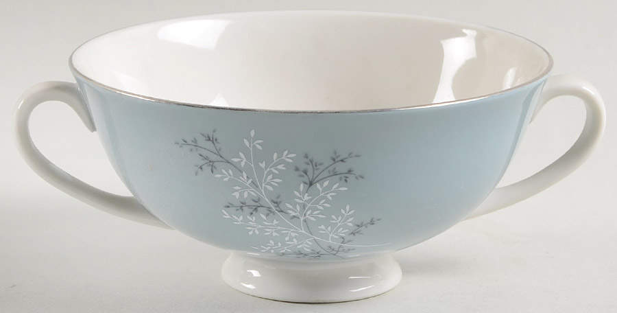 Forest Glade Footed Cream Soup Bowl by Royal Doulton-1