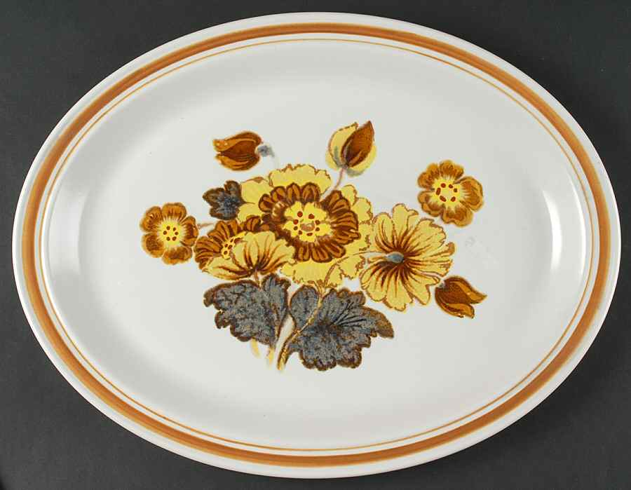 Forest Glen 16" Oval Serving Platter by Royal Doulton-1