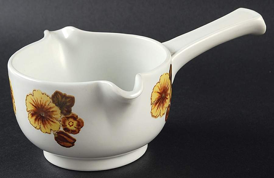 Forest Glen Gravy Boat w/Stick Handle by Royal Doulton-1