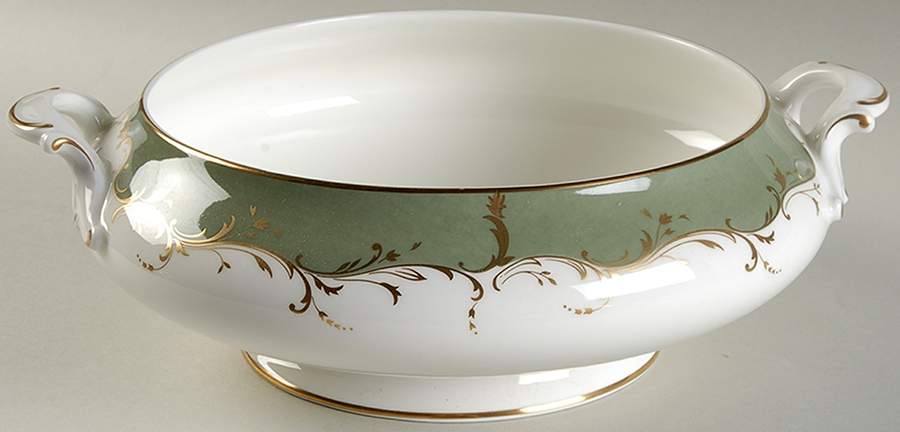 Fontainebleau Green Round Vegetable No Lid by Royal Doulton-1