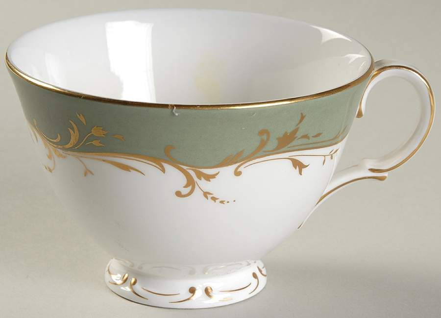 Fontainebleau Green Footed Cup by Royal Doulton-1
