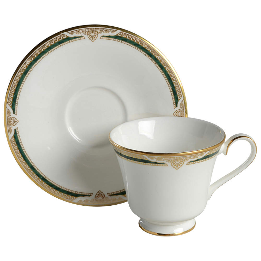 Forsyth Footed Cup & Saucer Set by Royal Doulton-1