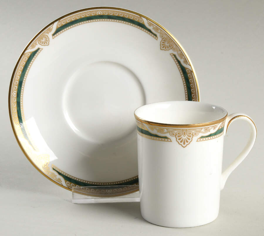 Forsyth Flat Demitasse Cup & Saucer Set by Royal Doulton-1