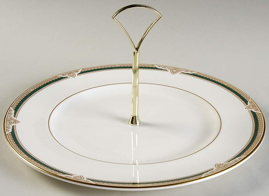 Forsyth Round Serving Plate with Handle (DP) by Royal Doulton-1
