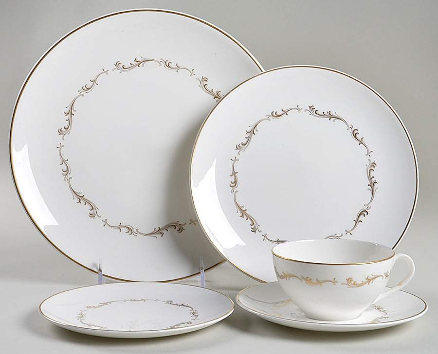 French Provincial 5 Piece Place Setting by Royal Doulton-1