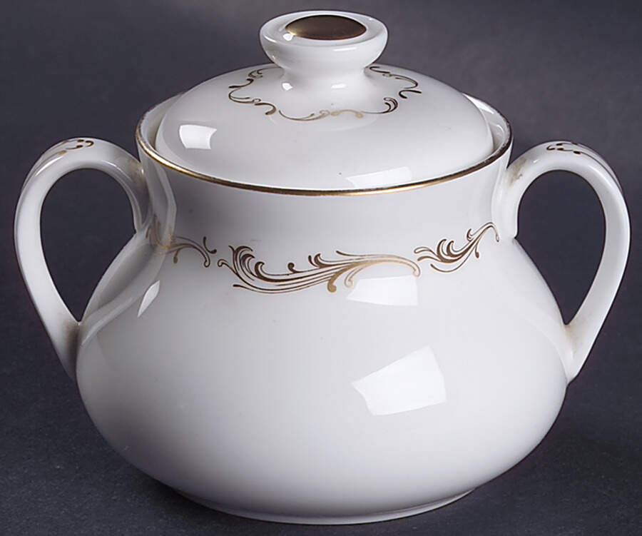French Provincial Sugar Bowl & Lid by Royal Doulton-1