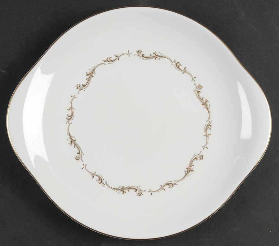 French Provincial Handled Cake Plate by Royal Doulton-1