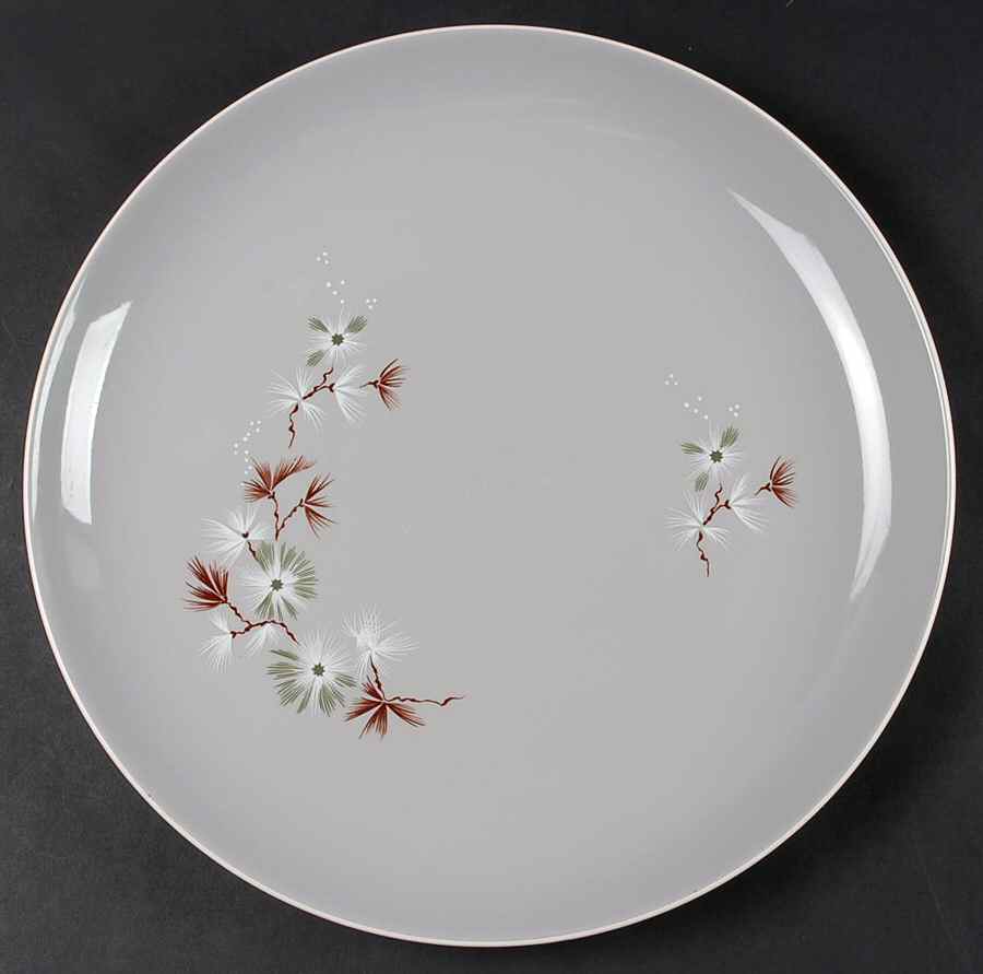 Frost Pine 12" Chop Plate (Round Platter) by Royal Doulton-1
