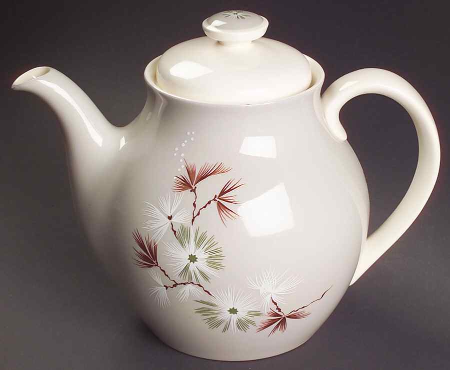 Frost Pine Teapot & Lid by Royal Doulton-1